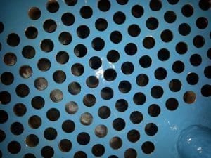 Heat exchanger tube sheet after being coated with MaxCeram 300 epoxy ceramic coating