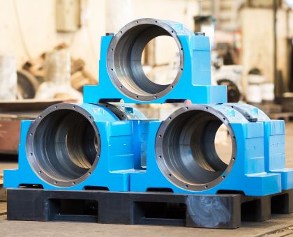 REPAIRED BEARING HOUSING